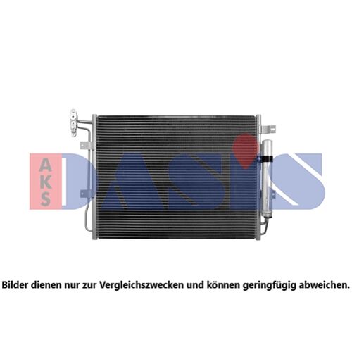 Kondensator, Klimaanlage AKS DASIS  022006N für LAND ROVER DISCOVERY IV (L319)  …