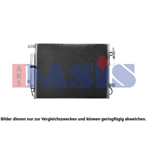 Kondensator, Klimaanlage AKS DASIS 022007N für LAND ROVER RANGE ROVER III (L322…