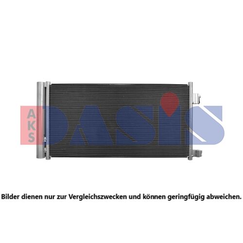 Kondensator, Klimaanlage AKS DASIS 022013N für JAGUAR F-PACE (X761) XE (X760) XF…