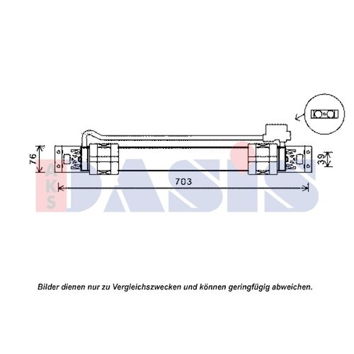 Ölkühler, Motoröl AKS DASIS  046023N für VW PASSAT (3C2)  PASSAT Variant (3C5)  …