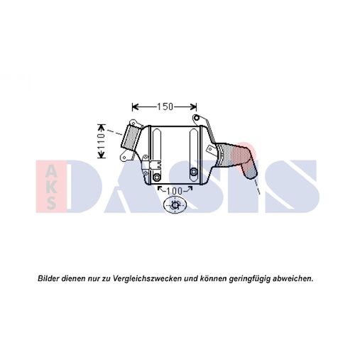Ladeluftkühler AKS DASIS  057007N für BMW 5 Gran Turismo (F07)  5 (F10)  5 …