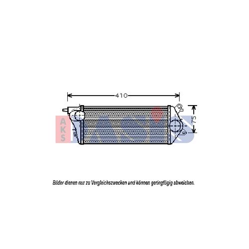 Ladeluftkühler AKS DASIS  057011N für MINI MINI (R50, R53…