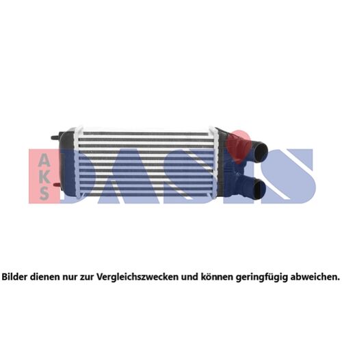 Ladeluftkühler AKS DASIS  067018N für OPEL CROSSLAND X (P17) PEUGEOT 207 (WA_, …