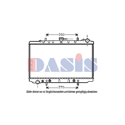 Kühler, Motorkühlung AKS DASIS 071790N für NISSAN PRAIRIE PRO (M11…