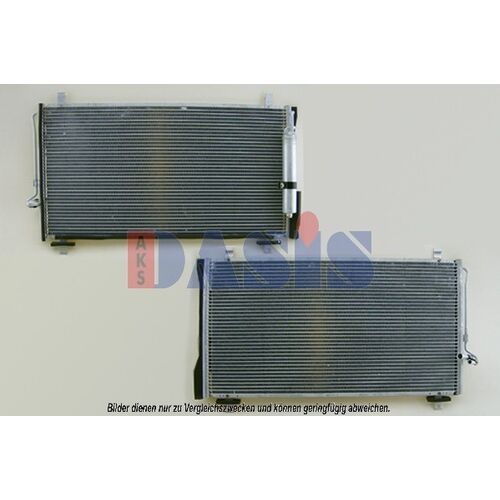 Condenser, air conditioning -- AKS DASIS, NISSAN, 350 Z Coupe (Z33), ...