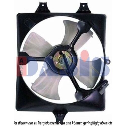 Fan, radiator -- AKS DASIS, HONDA, ACCORD VII (CM), Voltage [V]: 12...