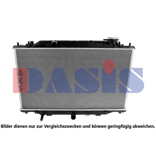 Radiator, engine cooling -- AKS DASIS, Weight [kg]: 5,5