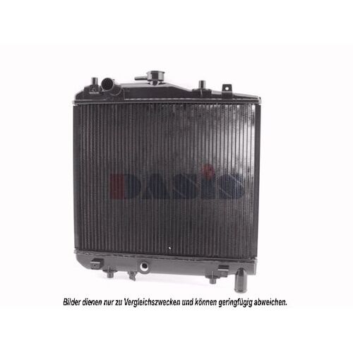 Kühler, Motorkühlung AKS DASIS 110070N für MAZDA 121 I (DA) KIA PRIDE (DA) PRIDE…