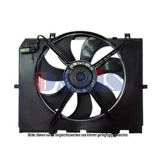 Fan, radiator -- AKS DASIS, MERCEDES-BENZ, E-CLASS (W210), Estate...