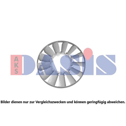 Fan Wheel, engine cooling -- AKS DASIS, Number of Fan Blades: 13...