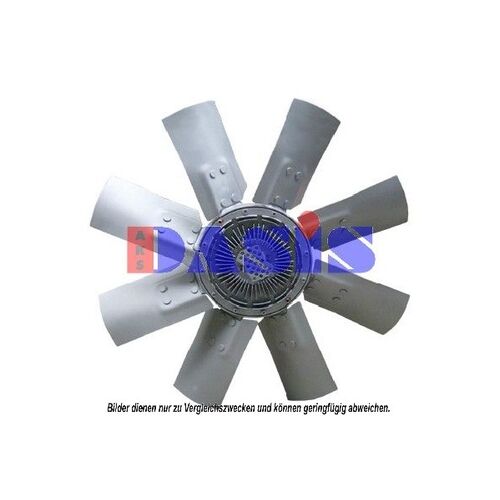 Fan, radiator -- AKS DASIS, MERCEDES-BENZ, Radiator_Visco Fan, O 407, ...