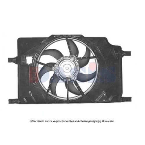 Electric Motor, radiator fan -- AKS DASIS, RENAULT, ESPACE IV (JK0/1_),...