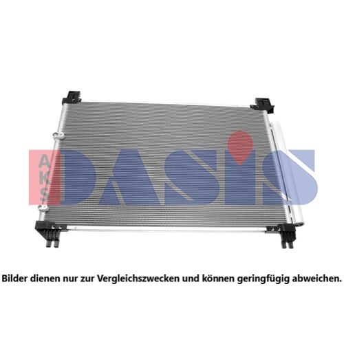 Condenser, air conditioning -- AKS DASIS, Length [mm]: 605...