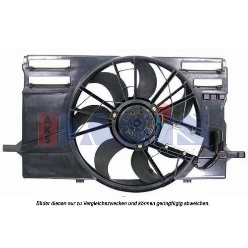 Fan, radiator -- AKS DASIS, VOLVO, V50 (545), (MW), S40 II (MS), ...