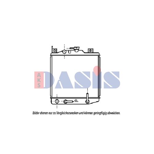 Kühler, Motorkühlung AKS DASIS 320330N für SUZUKI SWIFT II Schrägheck (EA, MA…