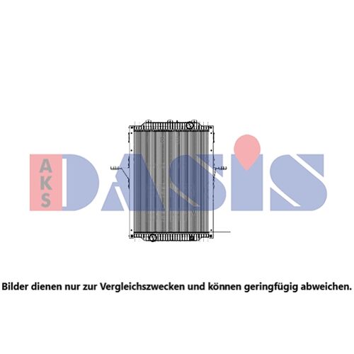 Kühler, Motorkühlung AKS DASIS 390048N