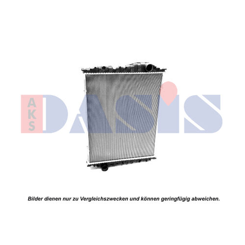 Radiator, engine cooling -- AKS DASIS, MERCEDES-BENZ, INTEGRO (O 550)...