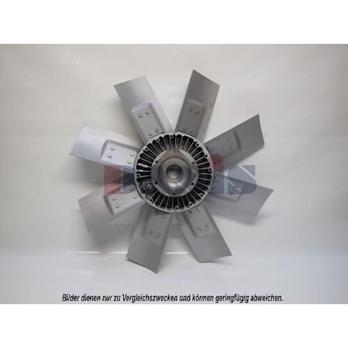 Fan, radiator -- AKS DASIS, Radiator_Visco Fan, Wing quantity 8...