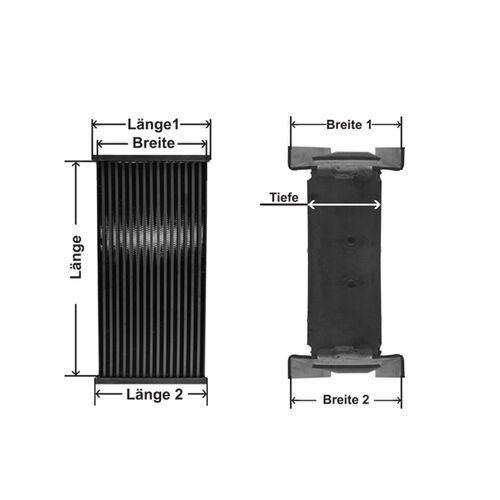 Core, radiator -- AKS DASIS, Manufacturer Restriction: COG/MERCEDES...