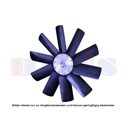 Fan Wheel, engine cooling -- AKS DASIS, Alu Oil Cooler Industrie, T01 -...