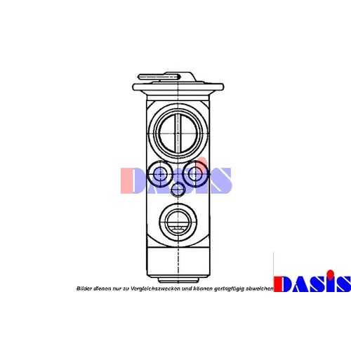 Expansion Valve, air conditioning -- AKS DASIS, Weight [kg]: 0,18...
