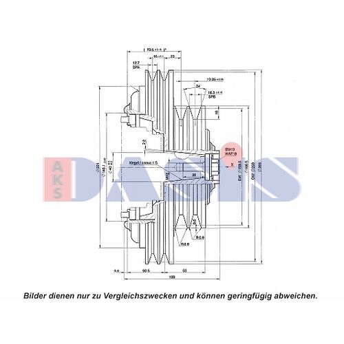 Magnetkupplung, Klimakompressor -- AKS DASIS, Lüfterkupplung, ..., Bus...