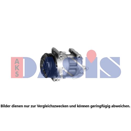 Compressor, air conditioning -- AKS DASIS, FIAT, 500L (351_, 352_), ...