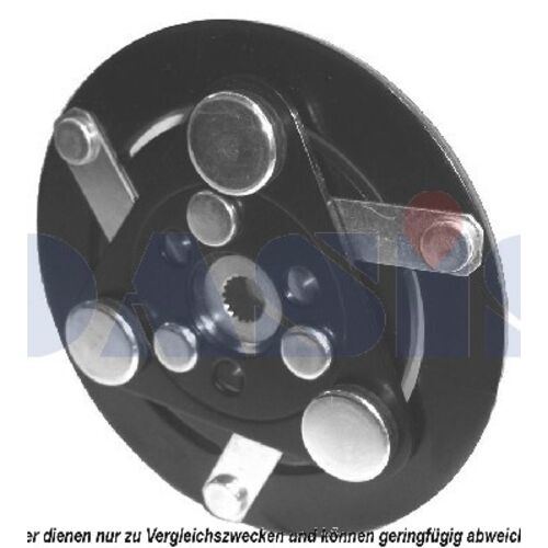 Driven Plate, magnetic clutch compressor -- AKS DASIS, Clutch / coil...,...