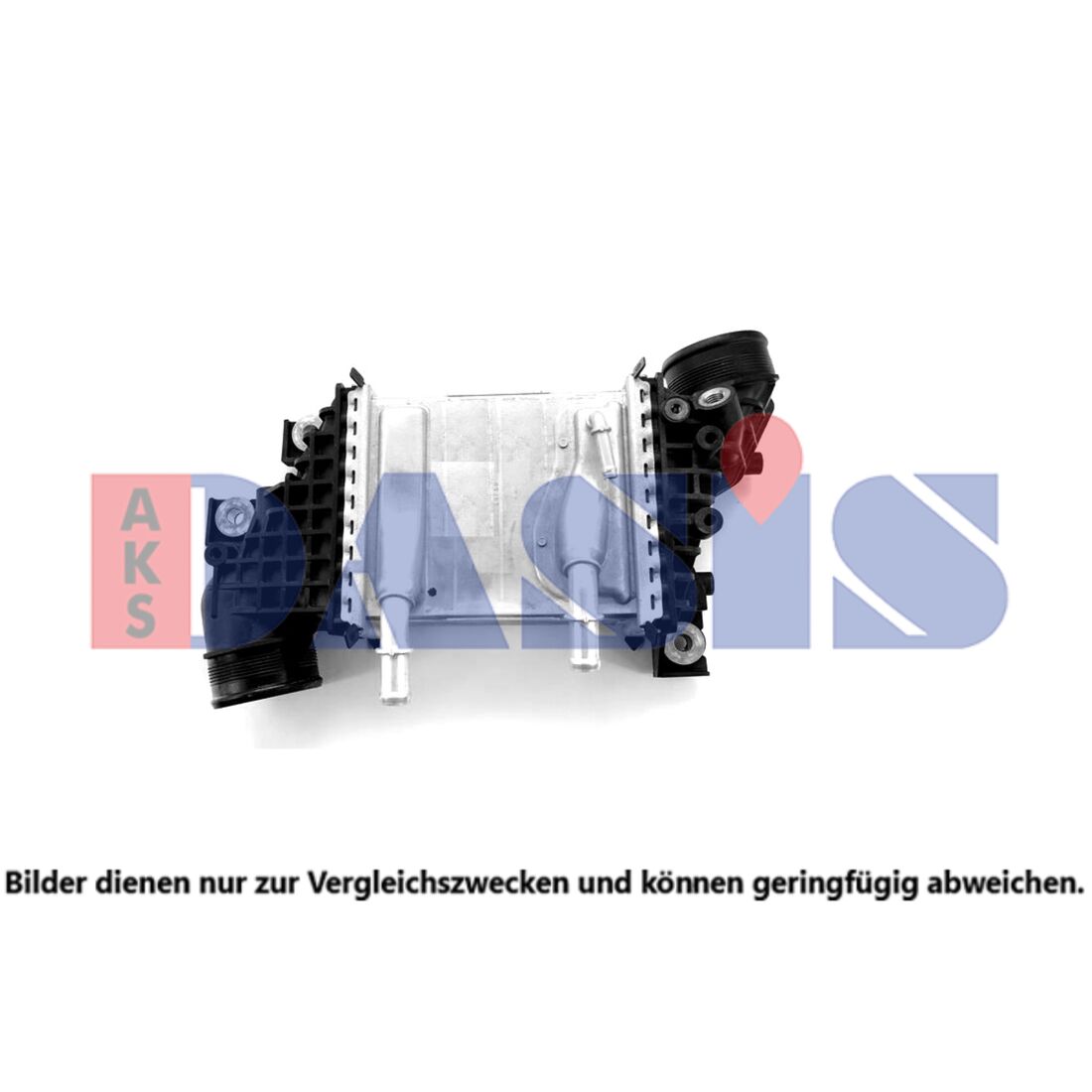 Ladeluftkühler AKS DASIS 047051N für AUDI A1 (8X1, 8XK) A1