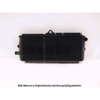 Radiator, engine cooling -- AKS DASIS, Length [mm]: 543, Width [mm]: 227...