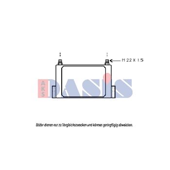 Ölkühler, Motoröl AKS DASIS 016050N