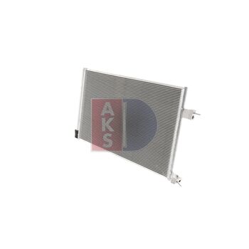 Kondensator, Klimaanlage AKS DASIS 022010N für LAND ROVER RANGE ROVER VELAR (…