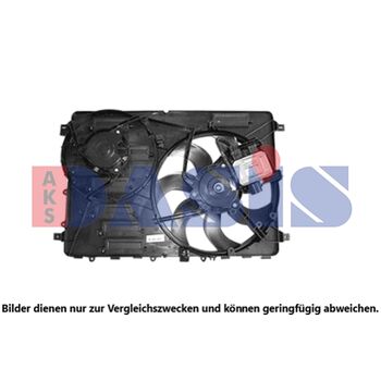 Lüfter, Motorkühlung AKS DASIS  028014N für LAND ROVER DISCOVERY SPORT (L550)  …