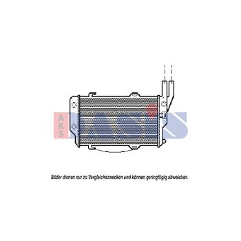 Wärmetauscher, Innenraumheizung AKS DASIS 040018N für VW GOLF III (1H1) GOLF III…