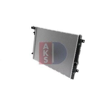 Radiator, engine cooling -- AKS DASIS, Core Dimensions: 650x448x34