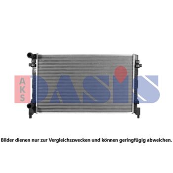 Kühler, Motorkühlung AKS DASIS 040101N für VW GOLF VII (5G1, BQ1, BE1, BE2) GOLF…