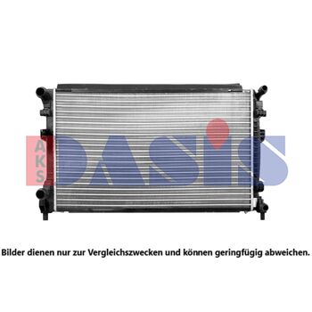 Kühler, Motorkühlung AKS DASIS 040109N für VW POLO (AW1, BZ1) SEAT ARONA (KJ7) …