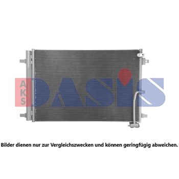 Kondensator, Klimaanlage AKS DASIS 042049N für AUDI A8 (4H2, 4H8, 4HC, 4HL…