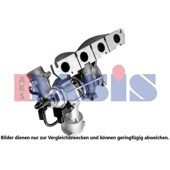 Lader, Aufladung AKS DASIS 045207N für AUDI A4 (8K2, B8) A4 Avant (8K5, B8) A4 …