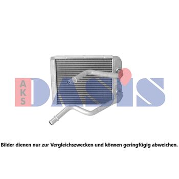 Wärmetauscher, Innenraumheizung AKS DASIS 049001N für VW AMAROK (2HA, 2HB, S1B, …