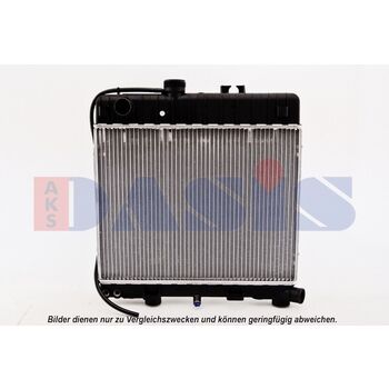 Radiator, engine cooling -- AKS DASIS, BMW, 3 (E30), Length [mm]: 347...
