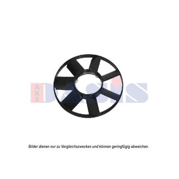 Fan Wheel, engine cooling -- AKS DASIS, BMW, 5 Touring (E39), 3 (E46),...