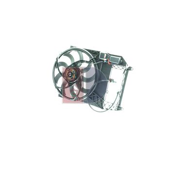 Fan, radiator -- AKS DASIS, MINI, MINI (R50, R53), Diameter [mm]: 423...