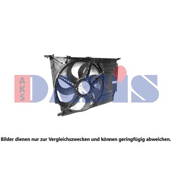 Lüfter, Motorkühlung AKS DASIS 058113N für BMW 2 Active Tourer (F45) 2 Gran …