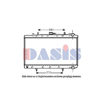 Radiator, engine cooling -- AKS DASIS, NISSAN, 200 SX (S13), SUNNY II...