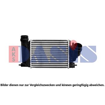 Ladeluftkühler AKS DASIS 077029N für NISSAN X-TRAIL (T32_…