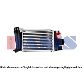 Ladeluftkühler AKS DASIS 077033N für NISSAN MICRA V (K14…