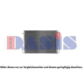 Condenser, air conditioning -- AKS DASIS, Length [mm]: 666...