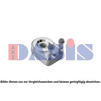 Ölkühler, Motoröl AKS DASIS 086012N für FIAT DOBLO Großraumlimousine (119_, 223_…