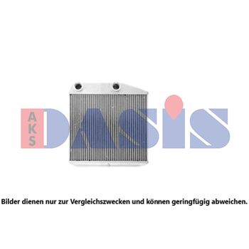 Wärmetauscher, Innenraumheizung AKS DASIS  089000N für FIAT 500L (351_, 352_…